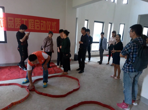 【博進(jìn)裝飾】恭賀嶺秀山南宋女士與上鄭廣場曹先生兩家工地吉時同開