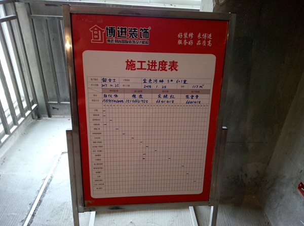 【博進(jìn)裝飾】金色河畔鈕女士家水電驗(yàn)收