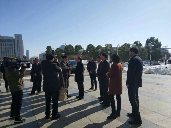 【博進(jìn)裝飾】賀淮南市檢查委員會(huì)揭牌儀式圓滿成功！